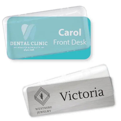 Lens Cover Name Badges
