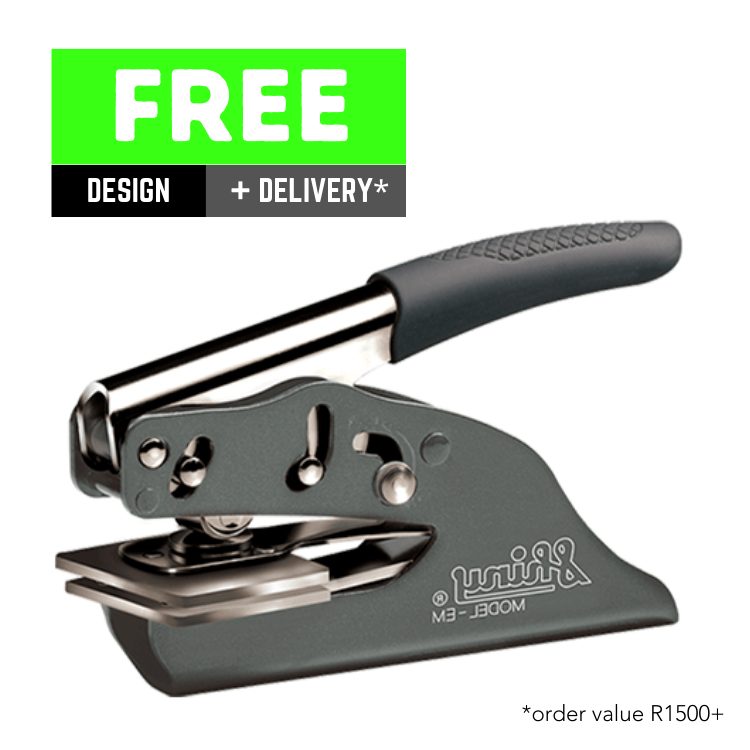 Shiny Pocket Embosser Seal