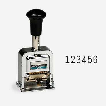 auto numbering stamps