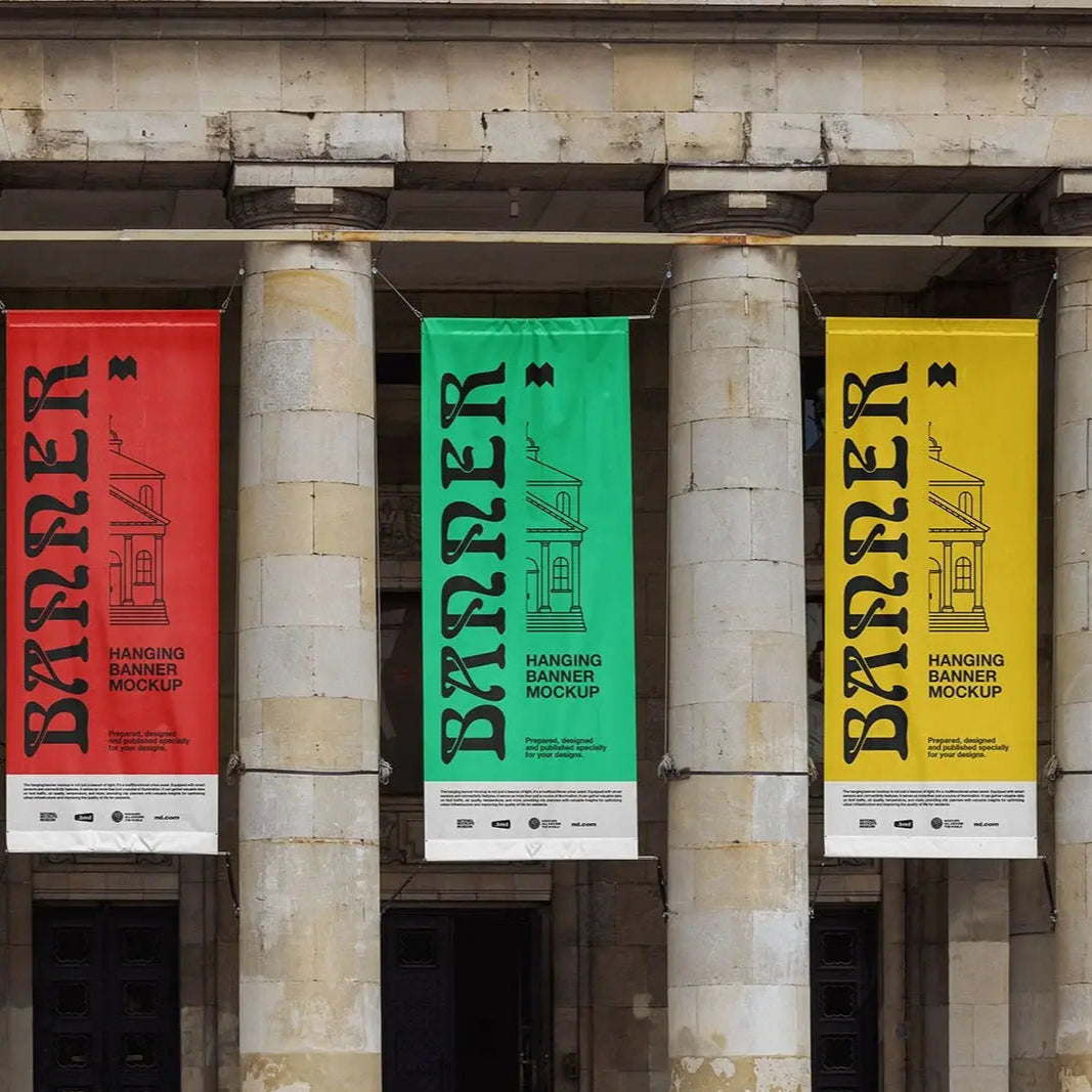 hanging banners dubai