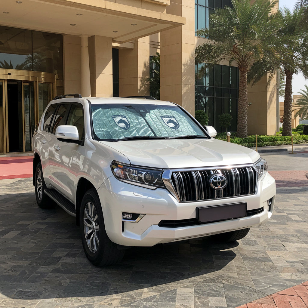 Land Cruiser with Sunshades