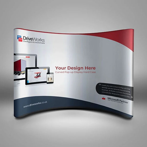Curved Pop-up Display Hard Case