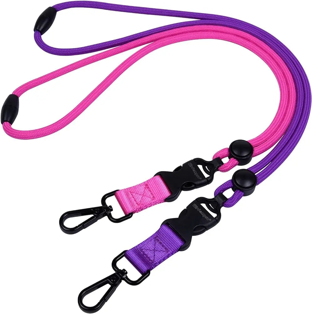 premium lanyard with double metal hook uae