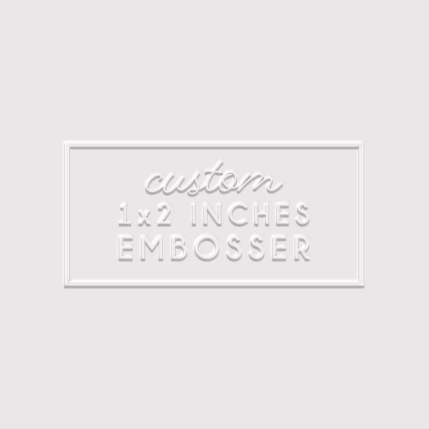 rectangular-shaped embossing seal