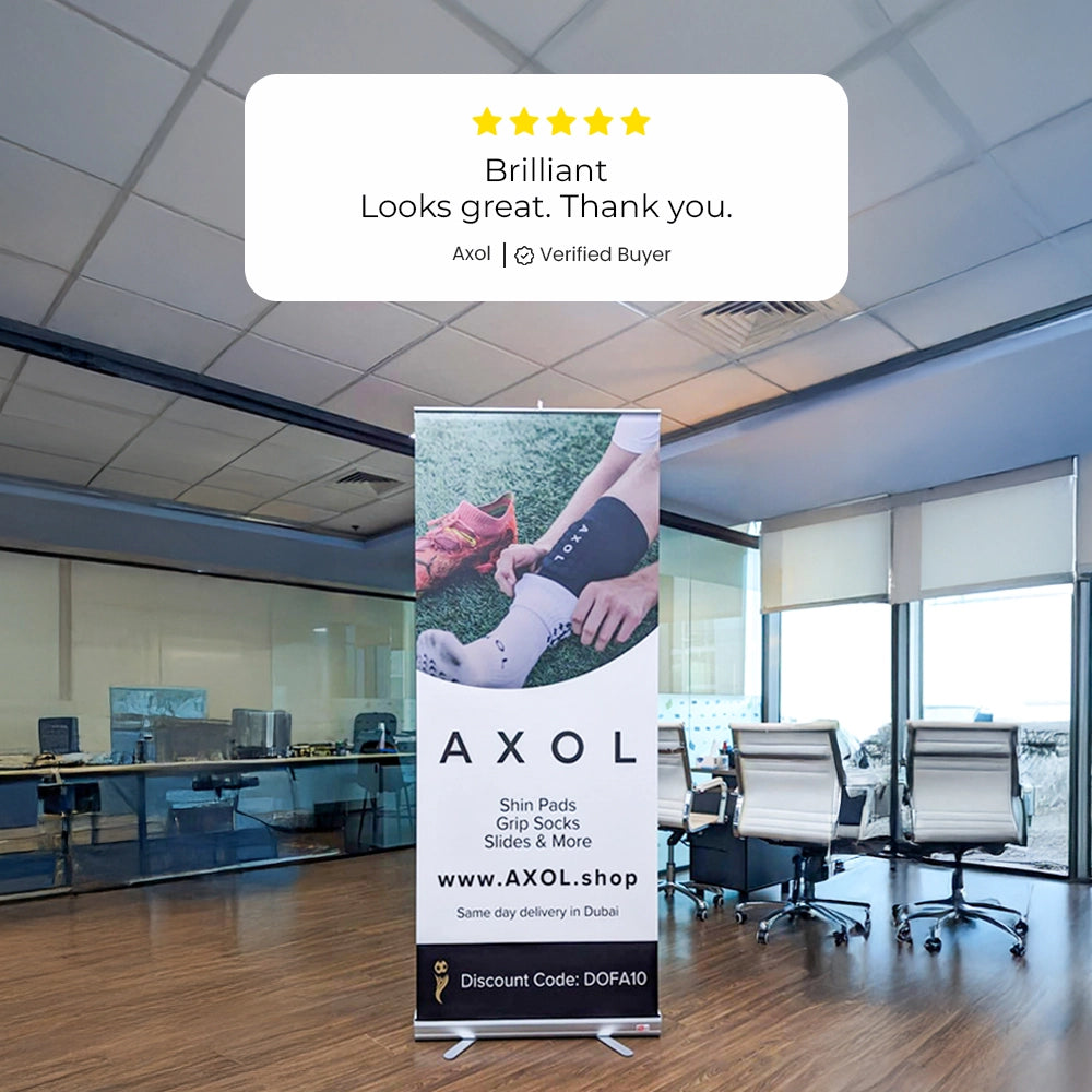 roll up banner in uae