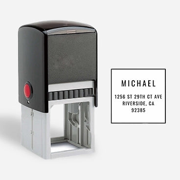 square shaped stamps