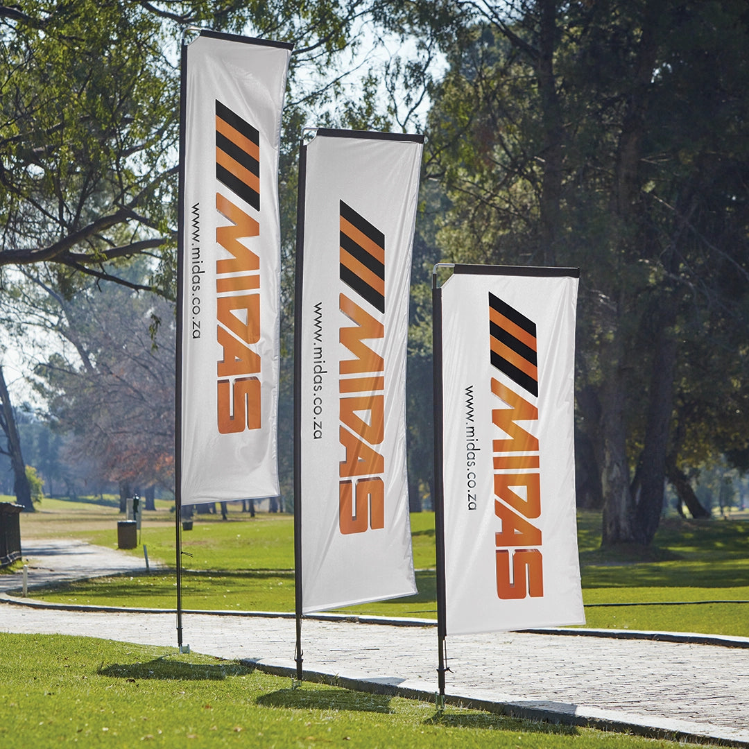 telescopic flags