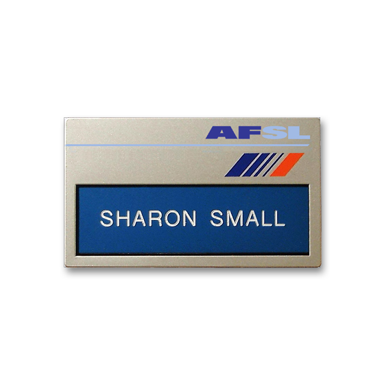 window name badges - plastic in dubai
