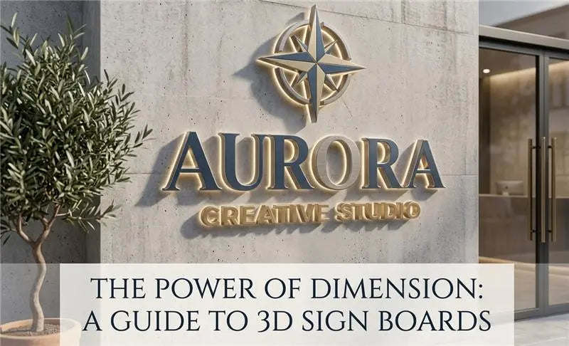 3d sign boards UAE