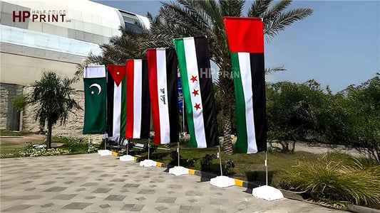 L Shaped Flags
