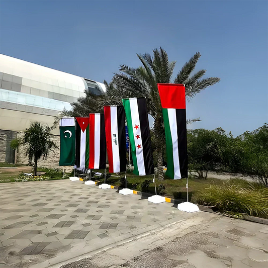 L Shaped Country Flags