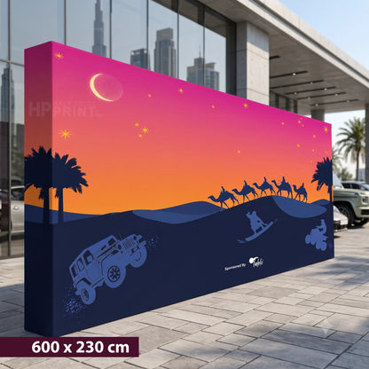Fabric Backdrop Outdoor