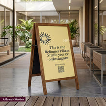 Self Standing Signage