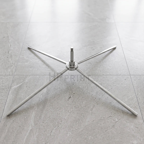 Chrome Plated Cross Base