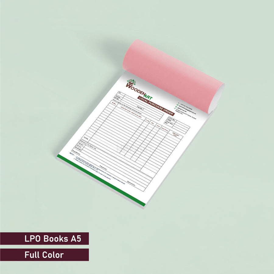 Voucher Book Printing
