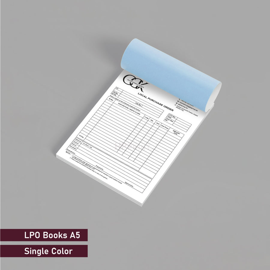 Voucher Book Printing