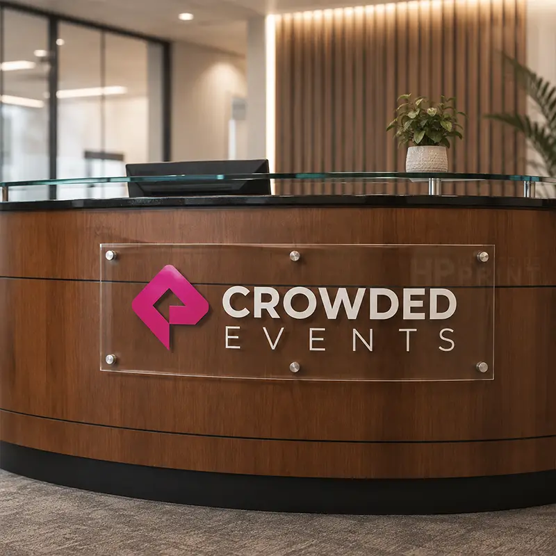 Office Reception Signage