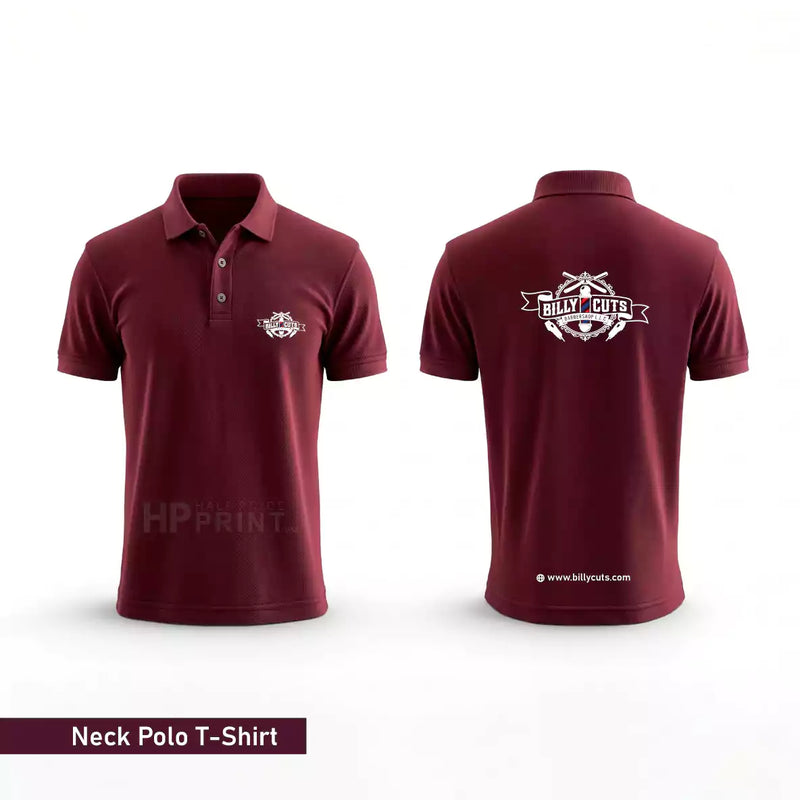 neck polo t-shirt