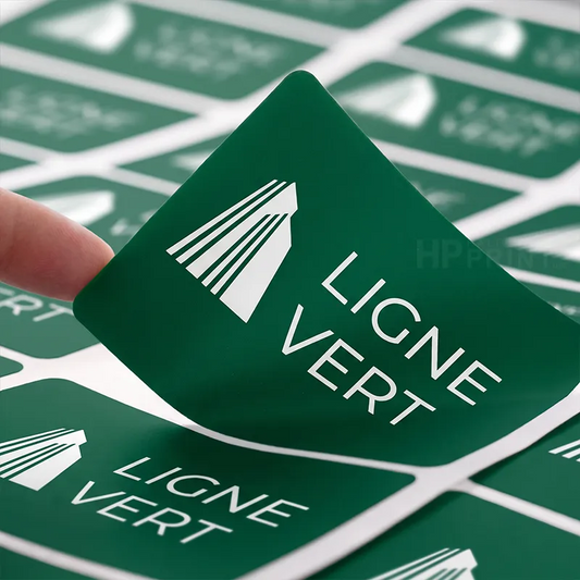 PVC Sticker White