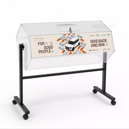 Acrylic Raffle Drum
