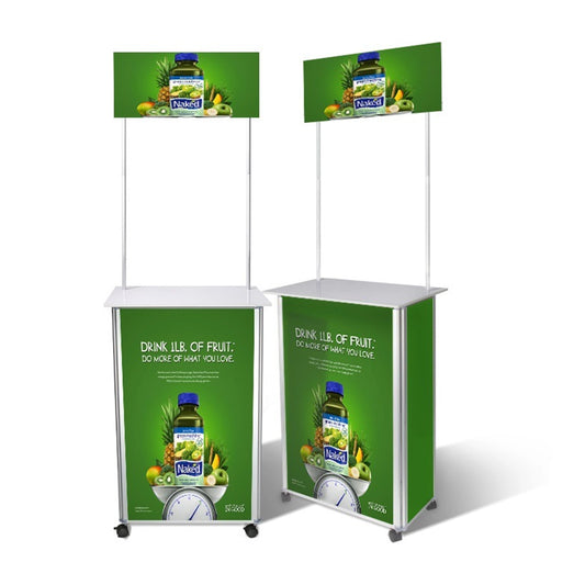 aluminium promotional table