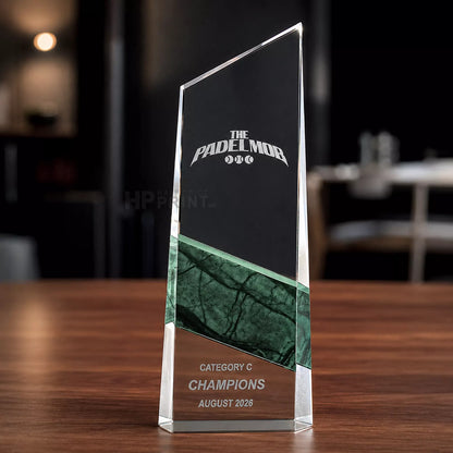 award trophy crystal