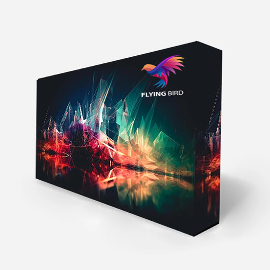 Backlit Fabric Pop-up (Straight)