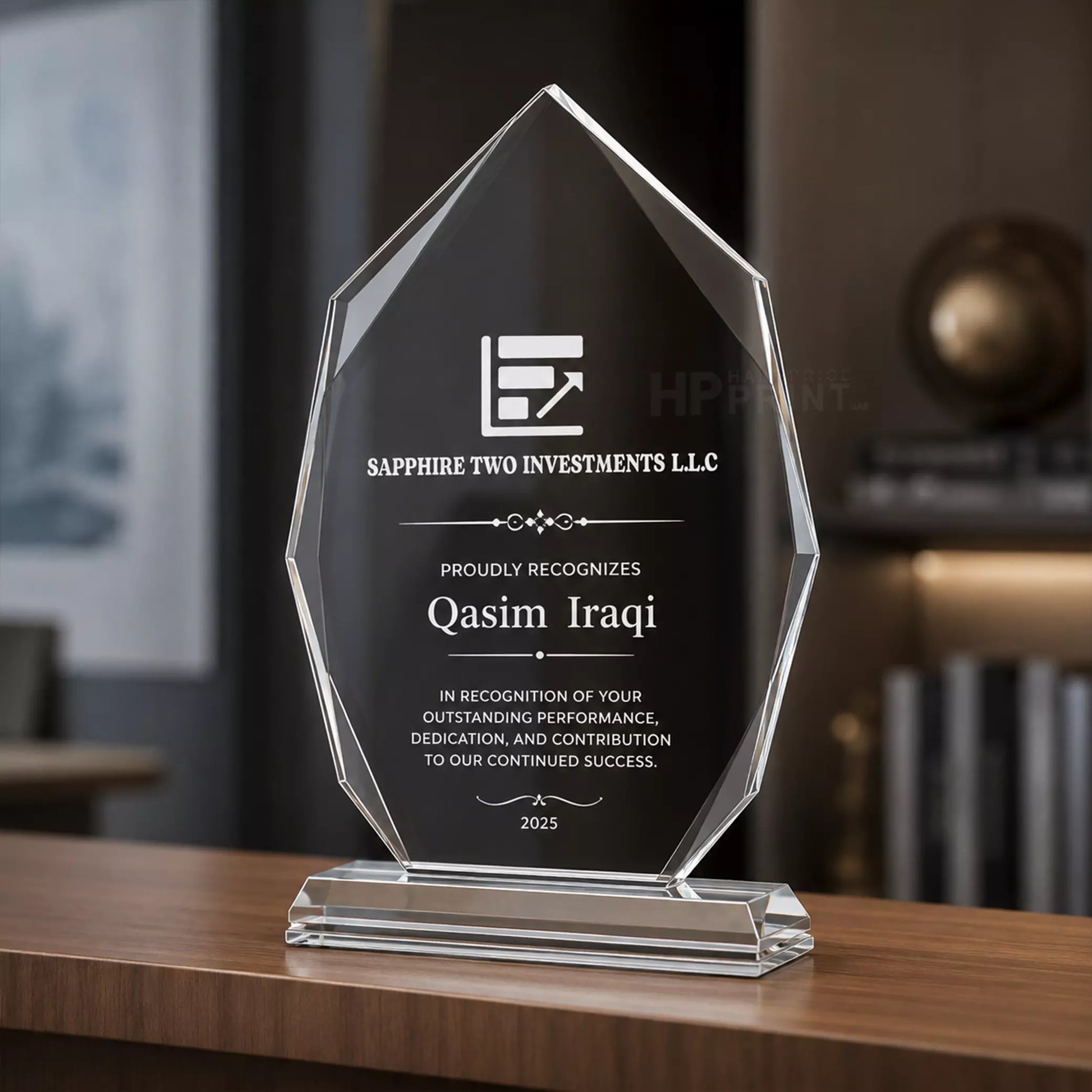 Crystal Trophy 