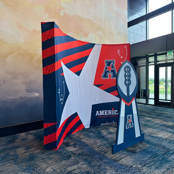 Curved Wooden Backdrop