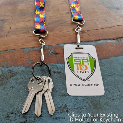 custom lanyard with metal hook and neck safety break away services