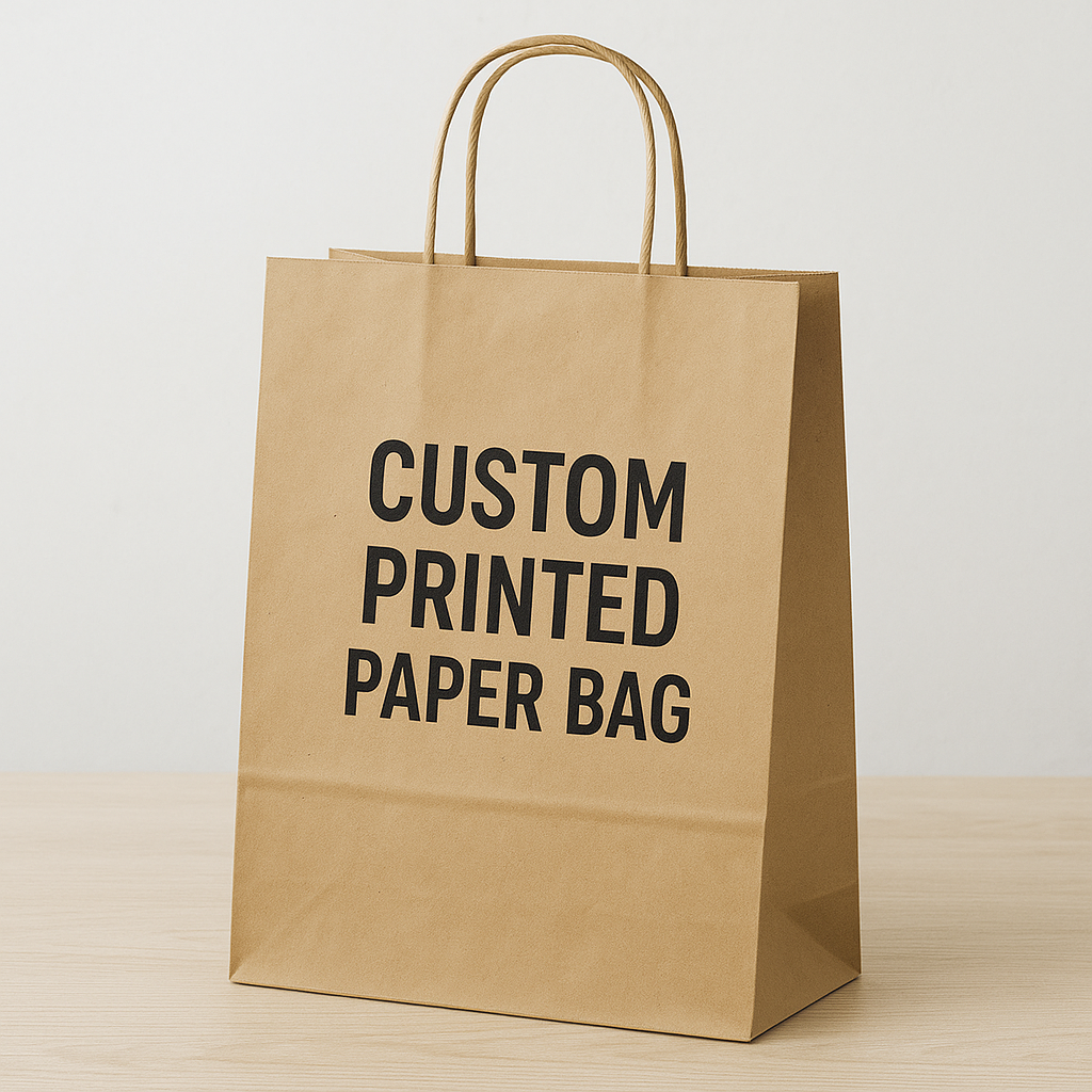 custom printed paper bag 