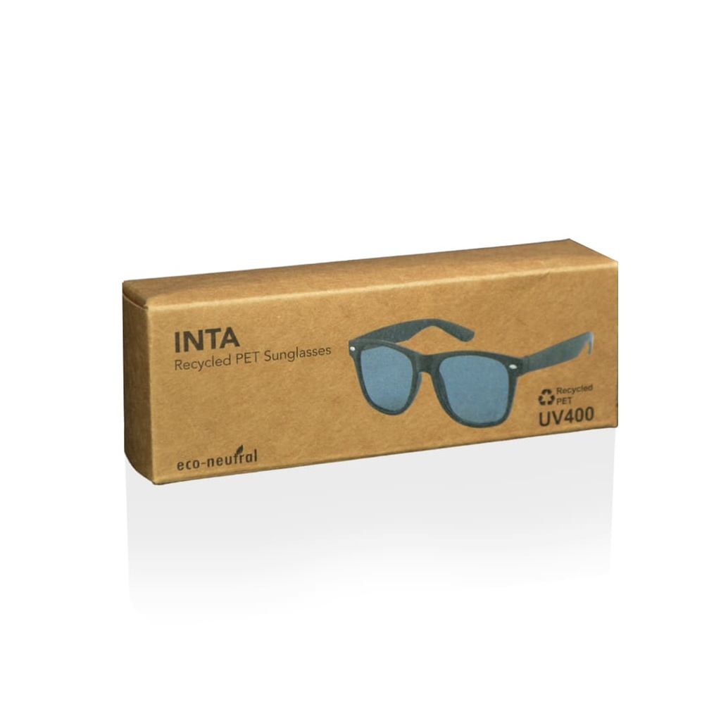INZA Eco Neutral RPET Sunglass Black