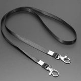Lanyards with double metal hook