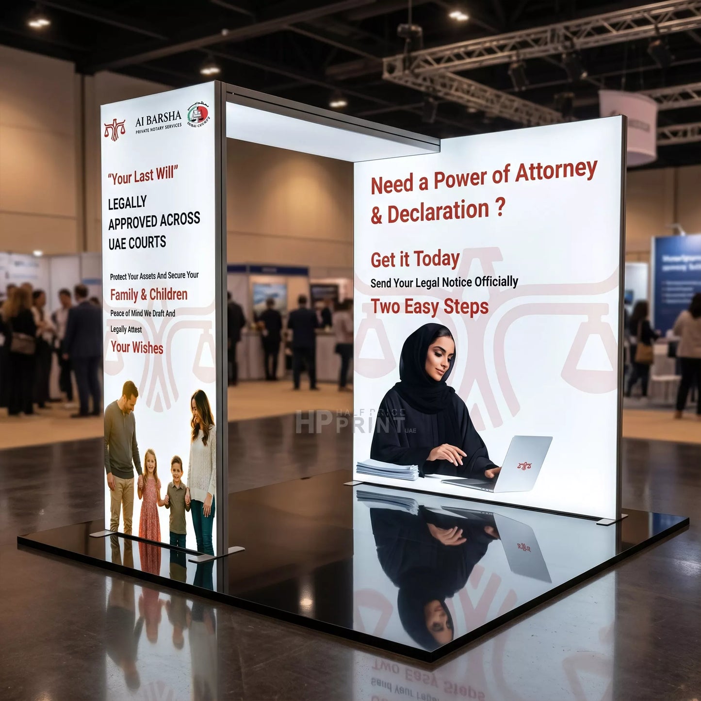 LED Arch displayed in Dubai Expo