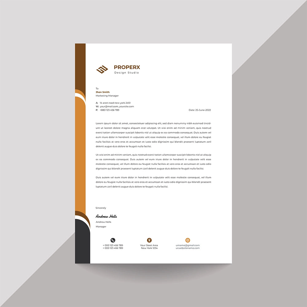 letterhead in dubai 