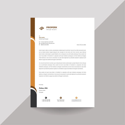 letterhead in dubai 