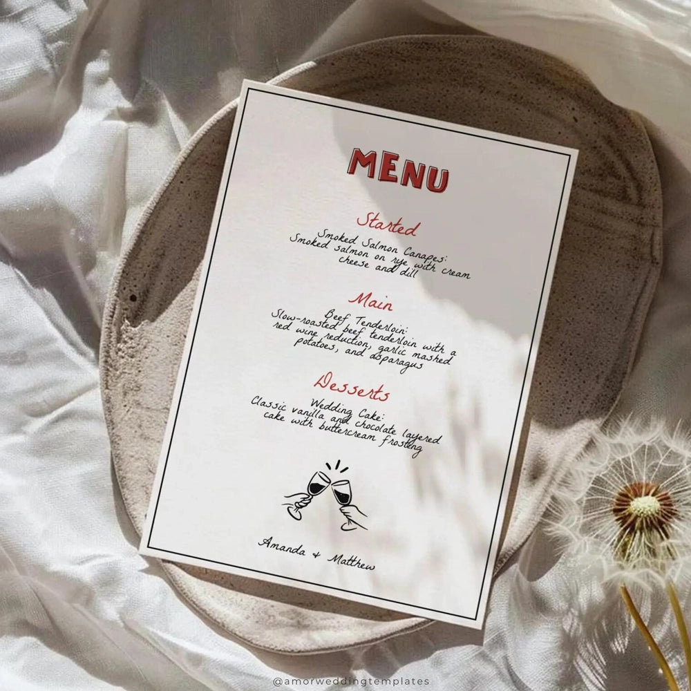menu printing in uae