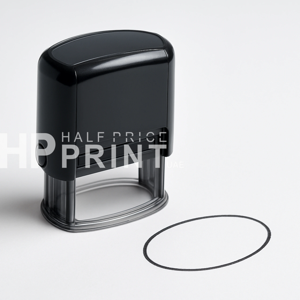 oval stamp Dubai