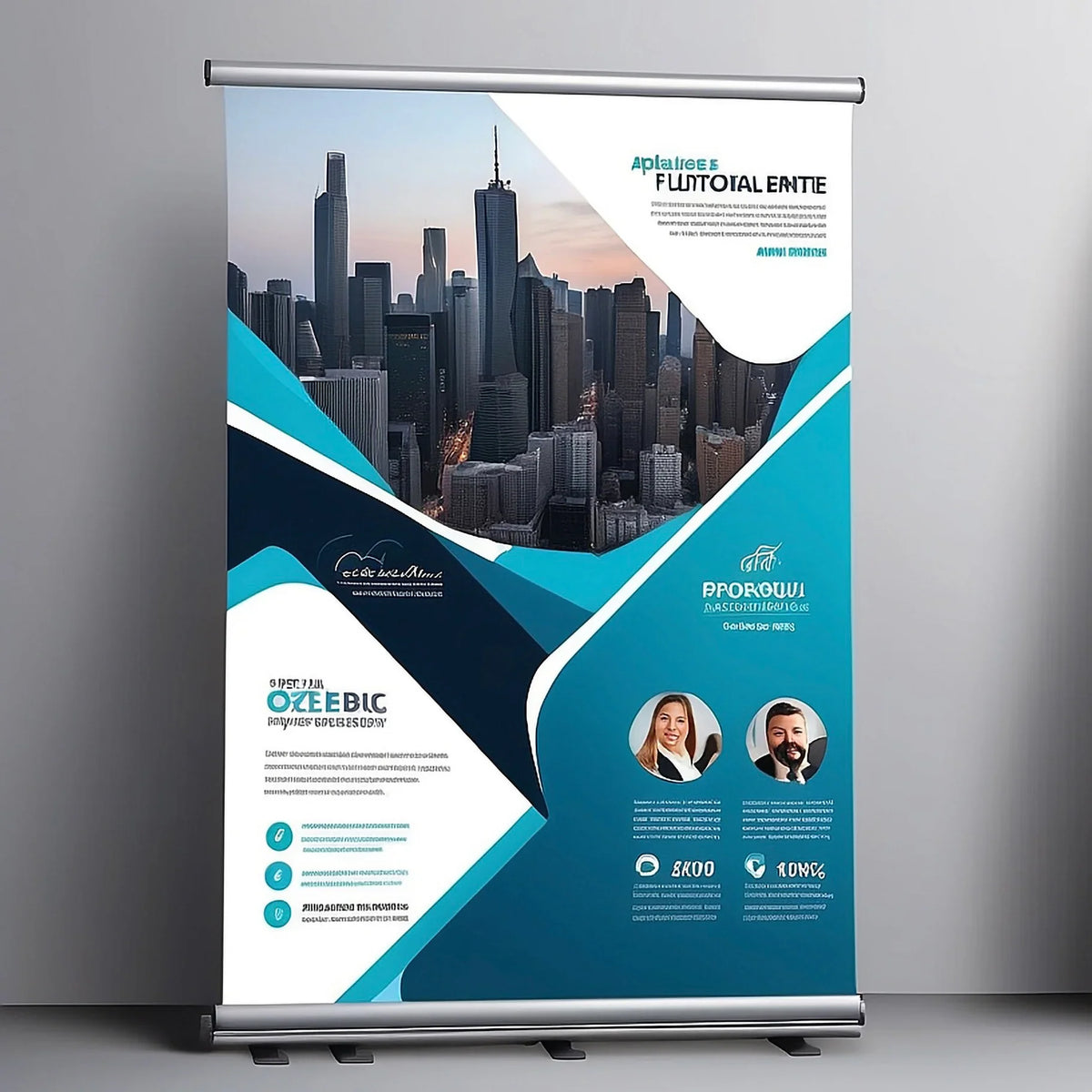 Roll Up Banners | Lightweight, Compact Design | Easy Setup