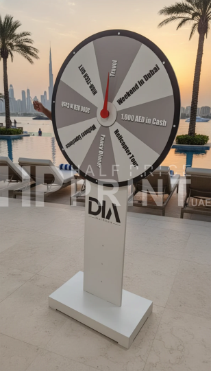 prize spinning wheel