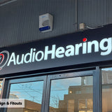 Push Through 3D Signage