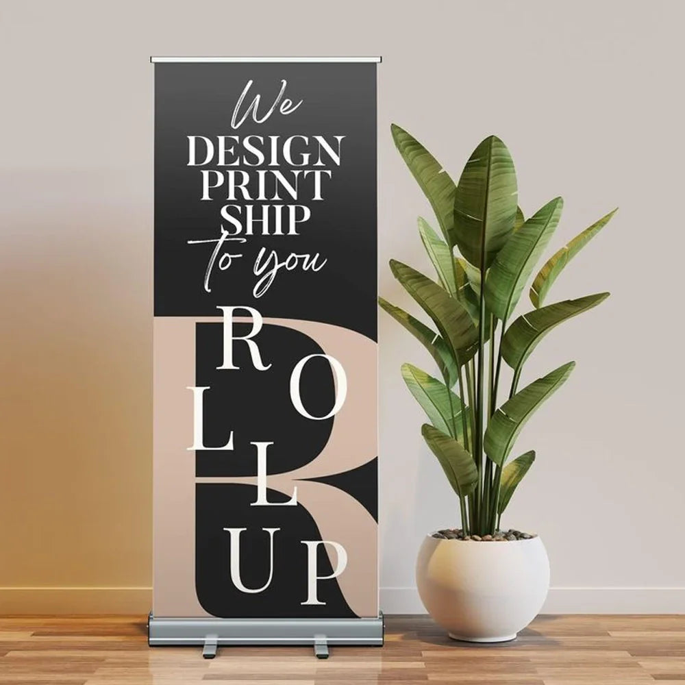 Roll Up Banners | Lightweight, Compact Design | Easy Setup