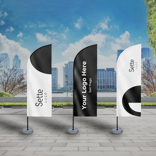 sail flags with base uae