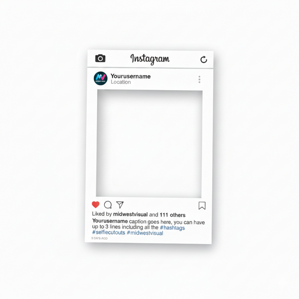 social media photo frame