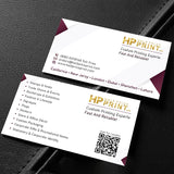 Spot UV & Gold Foiling Business Cards