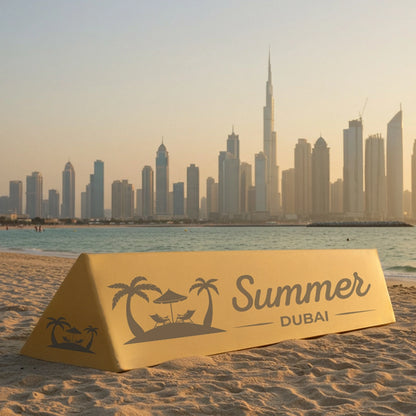 Toblerone A Frame in Dubai Desert