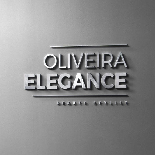 Designed Oliveira Elegance logo with Unlit 3d signage.