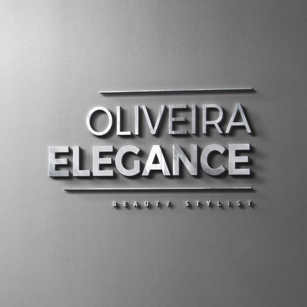 Designed Oliveira Elegance logo with Unlit 3d signage.