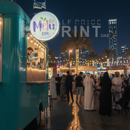 wall mounted outdoor signage in Dubai