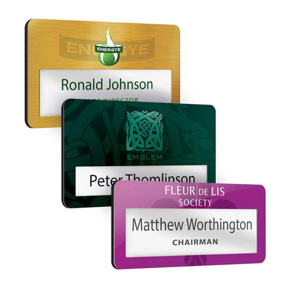 window name badges - metal uae